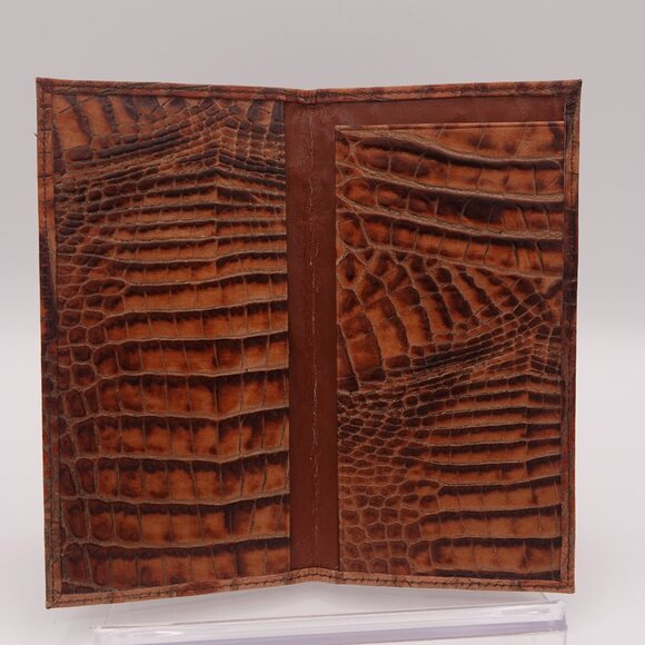 2 Brahmin Wallets One Small Kisslock and One Long Bi-Fold Wallet - Picture 13 of 14